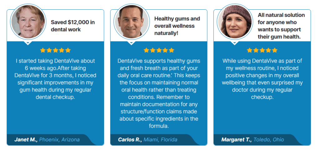 DentaVive Customer Reviews