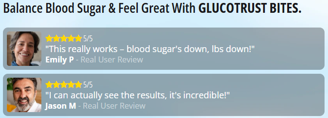 GlucoTrust Bites Customers Reviews