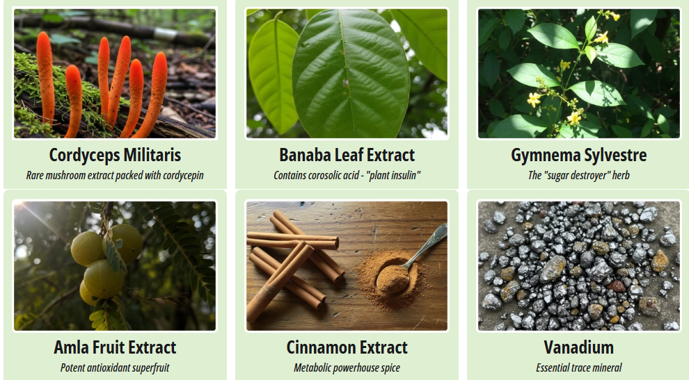 GlucoTrust Bites Ingredients